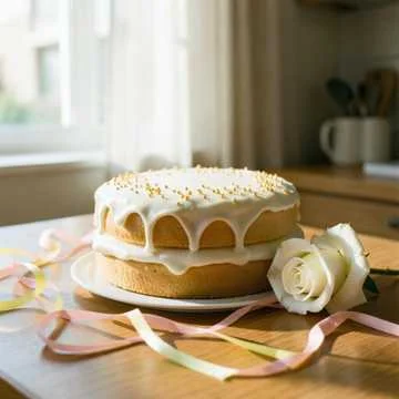 На кухне шарики висят