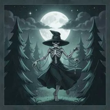 Косы растрепаны, страшная, белая,
