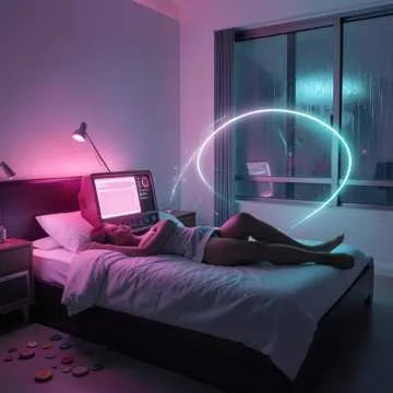 За окном темнота