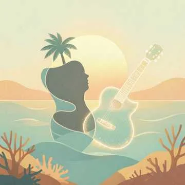 Тихо море рисует лёгкость,