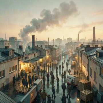 Ростовский двор, сигарета на балконе,