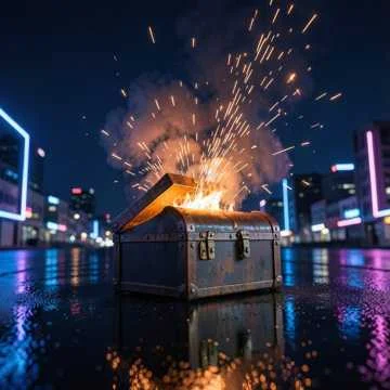 The city sleeps, the neon lights are burning bright,