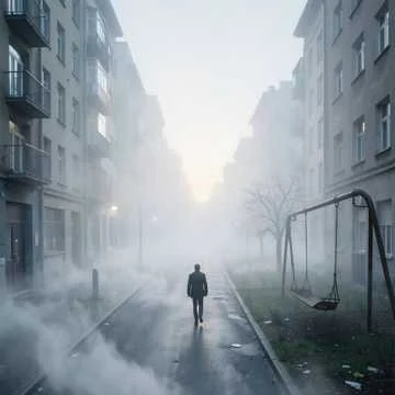 Утро стелет серый свет,