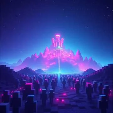 Мы — клан NPS, в Minecraft идём,