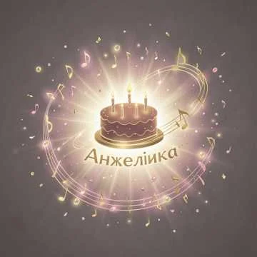 Вот текст песни-поздравления для Анжелики. Чтобы было удобно петь, я написал…