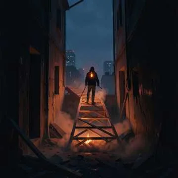 Я вышел из тени дворовых окон,