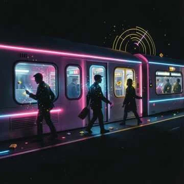 Зашли в метро — и тишина