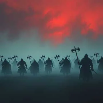 Тысячи Войнов с топорами в руках,