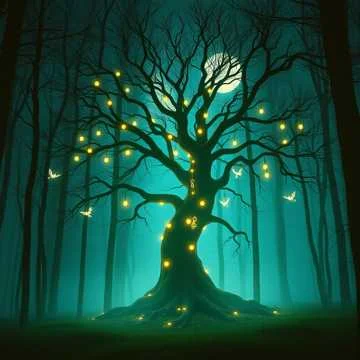 Deep in the magical forest