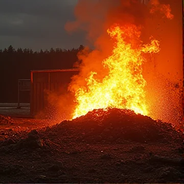 В цехе тёмном, где сталь и дым,