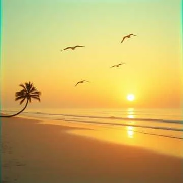 Солнце падает вниз