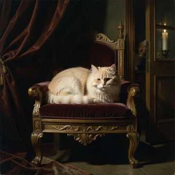 Каспер наш красивый кот,
