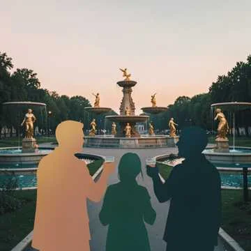 В Петергоф ехали — план был простой:
