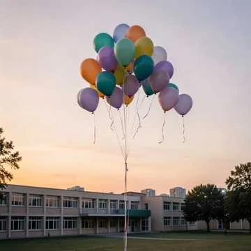 Замерли минуты на школьном дворе,
