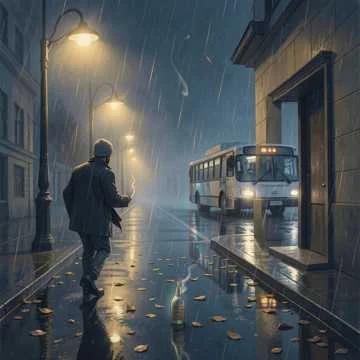 мой автобус ушёл