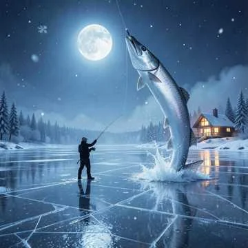 Табага, ночь, мороз кусает за нос,