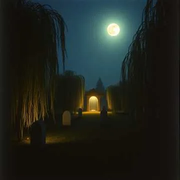 Льется, льется лунный свет,