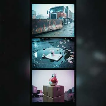 С утра у ворот туман