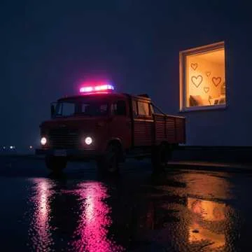 Красный ЗИЛ ревет сирена воет