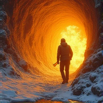Снег на рукаве