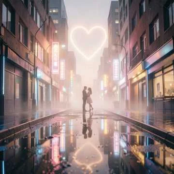 Зажигались фонари любви