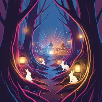 The road to rabbit town!