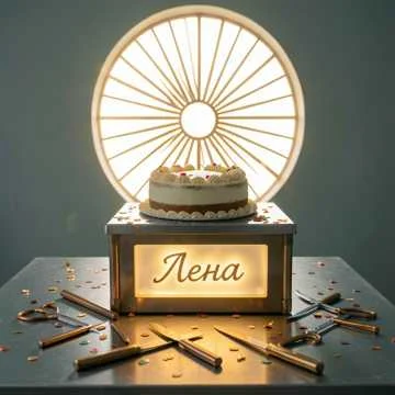 Лена, Леночка, это твой день