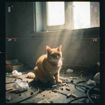Лёша, поганяло кот,
