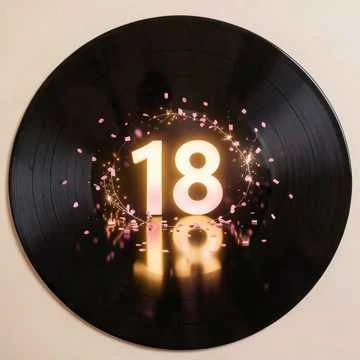 День рождения, 18 лет, моя милая подружка, люблю, сияй