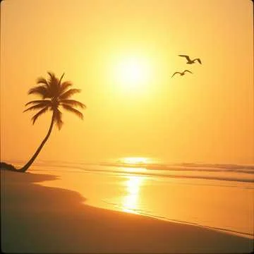 Солнце падает вниз