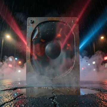 Streetlights flicker then they die
