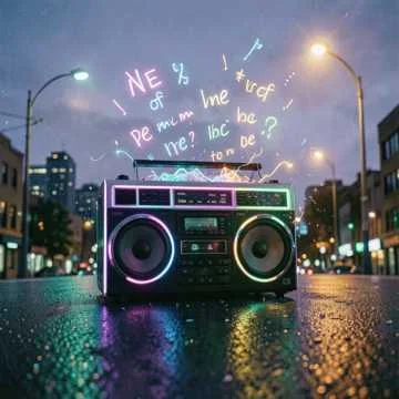 А из колонок выливает юный репчик