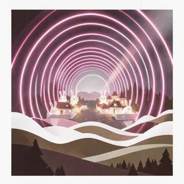 The road to rabbit town!