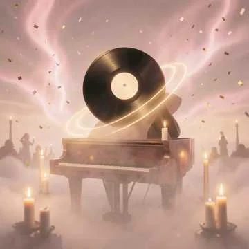Melodic techno track at 128 BPM. Driving four-on-the-floor kick with deep…