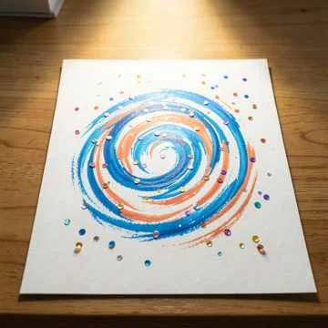 Рисуешь яркие миры на белых листах бумаги,