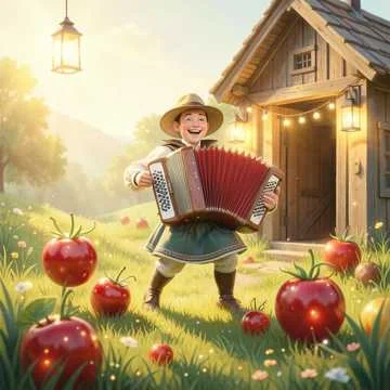 Слушай, отличная задумка! Получится настоящий весёлый хит под баян! Я сочинил…