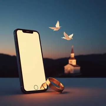 Экран телефона, листаю анкеты,