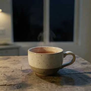 Чёрное небо заката
