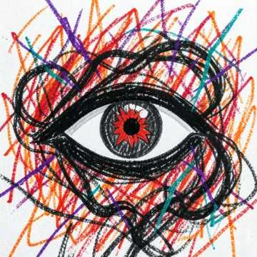 Eyes full of hate