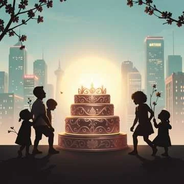 Сегодня твой день, зажигаются свечи,