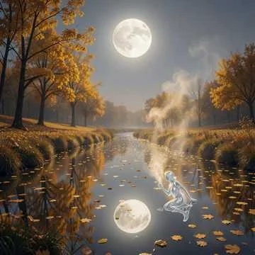 Косы ивы коснулись воды,