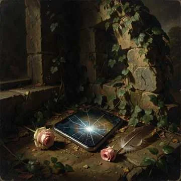 Серый экран, бесконечная лента,