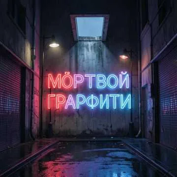 Сделал тег - мое граффити, за оградой нету жизни,