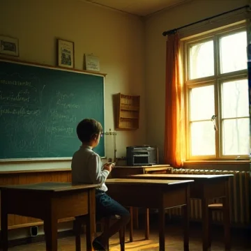 Первый учебник и шумный этаж,