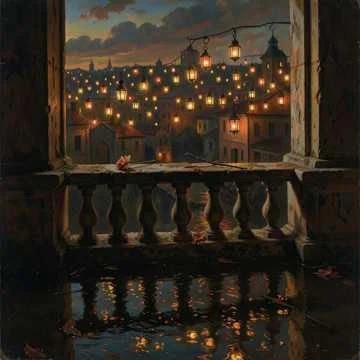 тысячи огней с балкона точки миражи