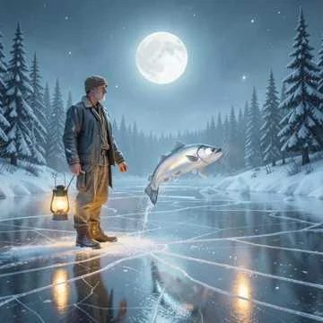 Табага, ночь, мороз кусает за нос,