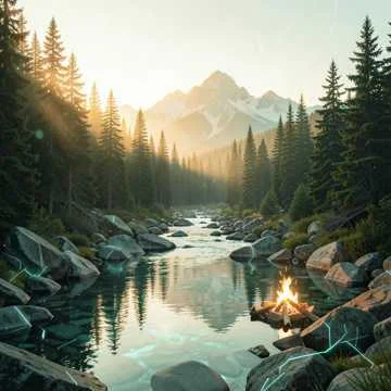 Там, где склон и лес,