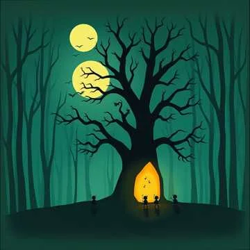 Deep in the magical forest
