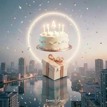 За окном сияет свет,
