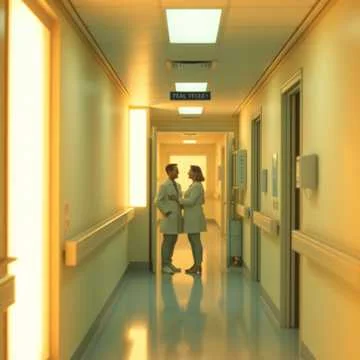 В больнице, где жизнь на кону, где каждый миг важен так,